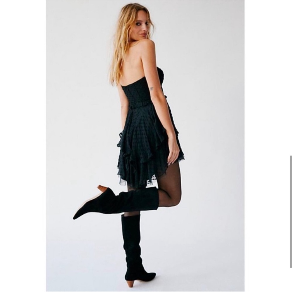🖤✨ SPELL & GYPSY X FREE PEOPLE Mira Bustier RaRa Dress• BNWT $499• HTF•Rare🖤✨ - Picture 3 of 8